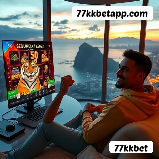 Aplicativo móvel 77kkbet para iOS e Android